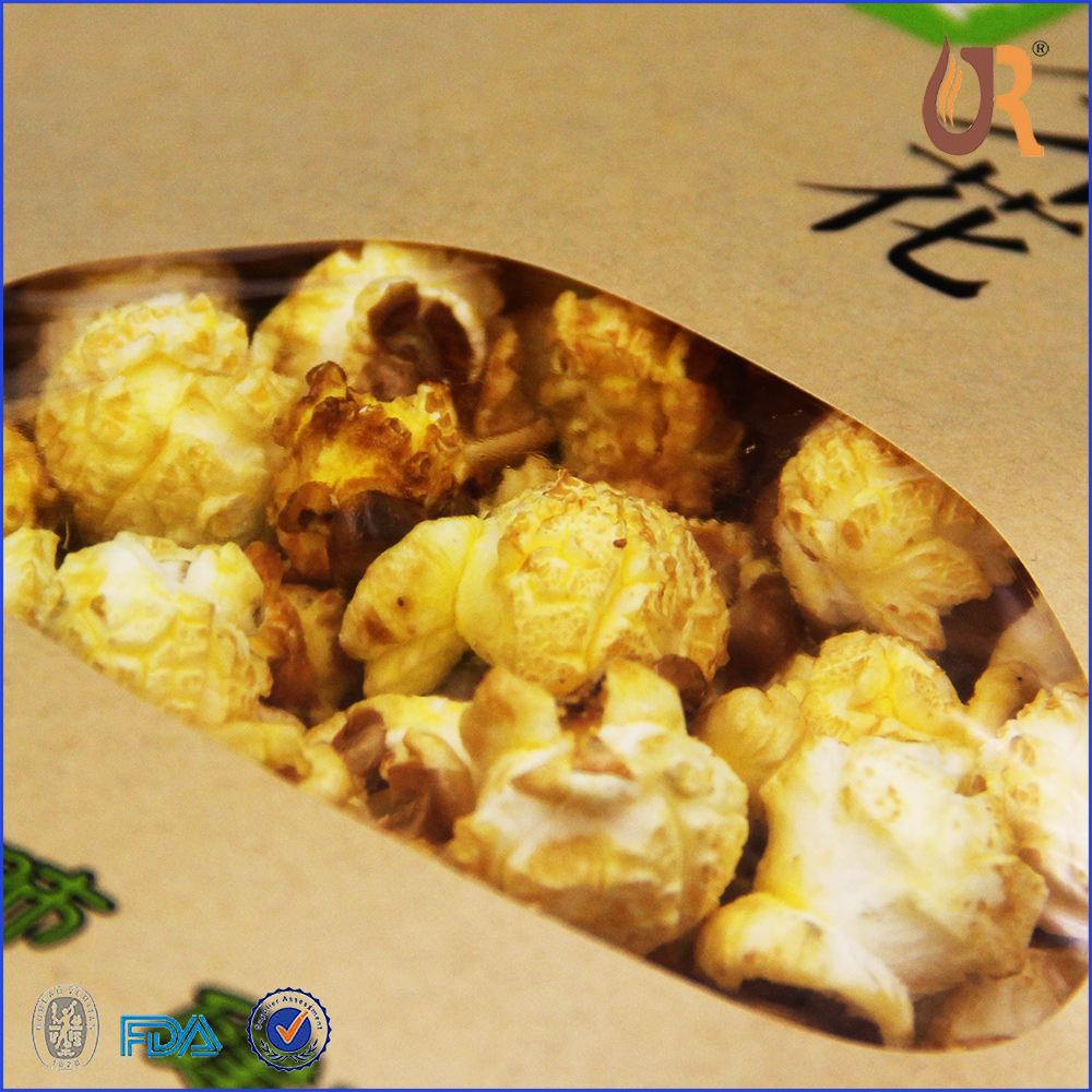 开窗袋 牛皮纸包装 菊花包装袋
